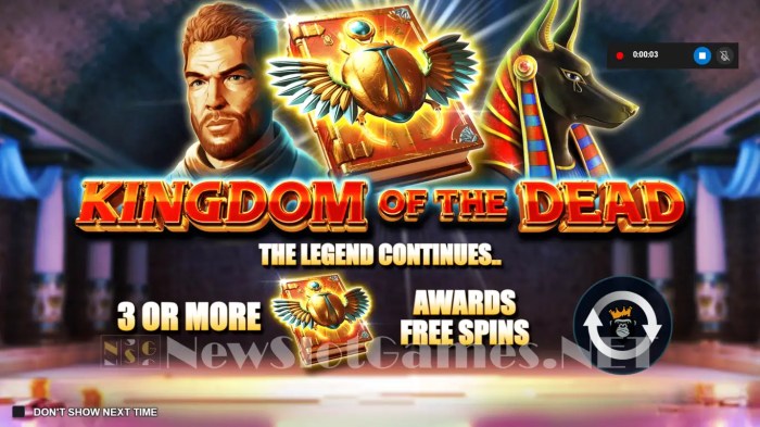 Pengalaman Bermain Slot Kingdom of the Dead yang Tak Terlupakan